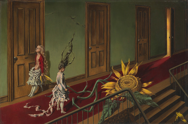 Dorothea Tanning (1910 – 2012) Eine Kleine Nachtmusik 1943 Tate © DACS, 2019 