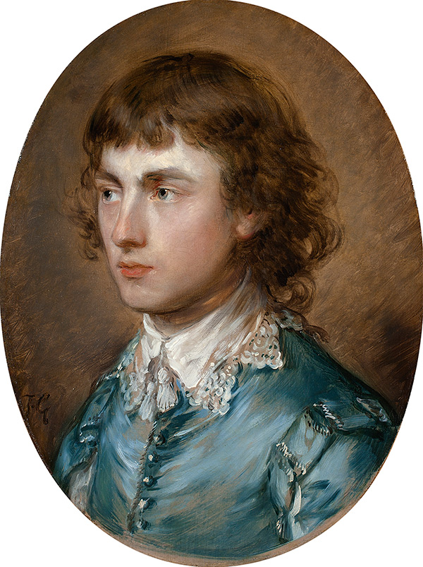 After restoration: Thomas Gainsborough Gainsborough Dupont, the Artist’s Nephew (1773) Waddesdon (Rothschild Family) Courtesy of National Portrait Gallery