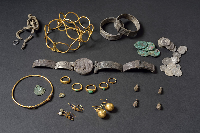 The Fenwick Hoard, England, AD 60–61. © Colchester Museums. Image Credit - Douglas Atfield