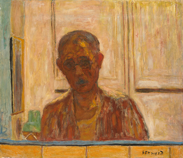 Pierre Bonnard (1867 – 1947) Self Portrait (c.1938), Oil paint on Canvas, Private Collection