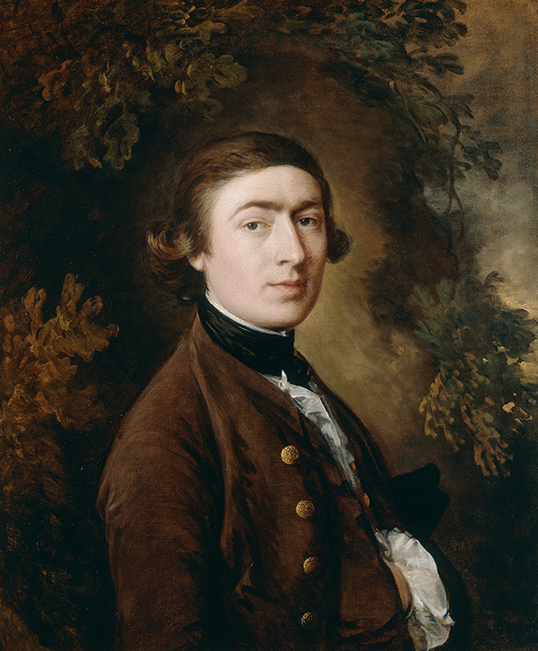 Self-portrait by Thomas Gainsborough, c. 1758-1759