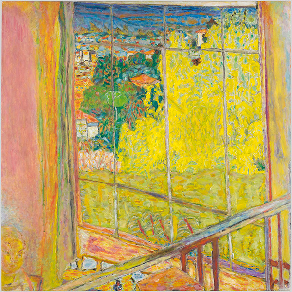 Pierre Bonnard (1867 – 1947) The Studio with Mimosas (1939-46), Oil paint on canvas, Musée National d'Art Moderne - Centre Pompidou, Photo (C) Centre Pompidou, MNAM-CCI, Dist. RMN-Grand Palais