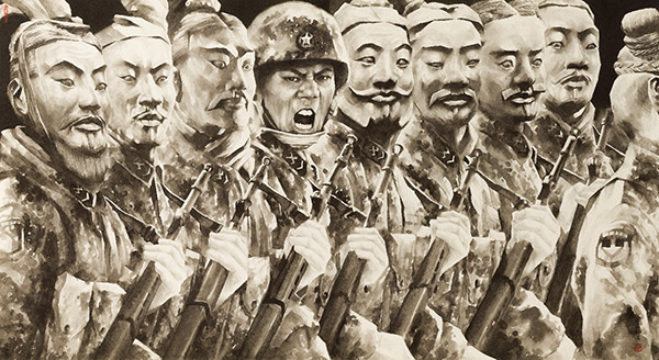 Qu Leilei Invincible (2015) Courtesy of 3812 Gallery